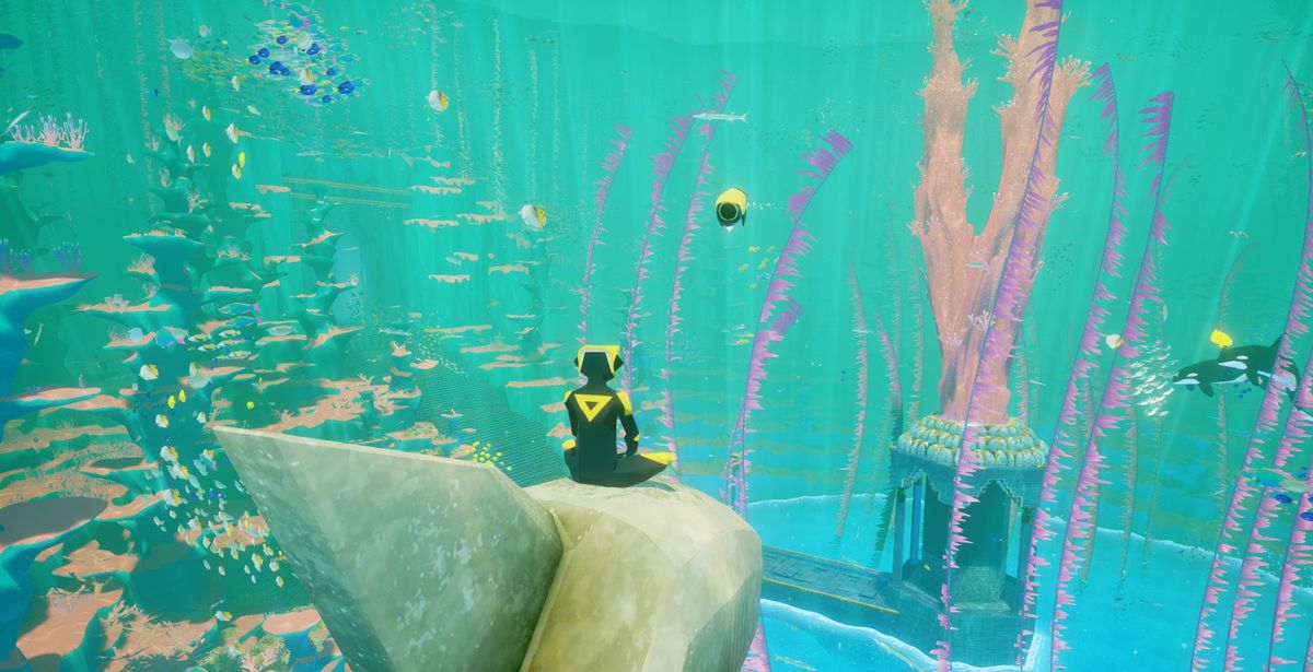 Скриншот игрового процесса ABZÛ