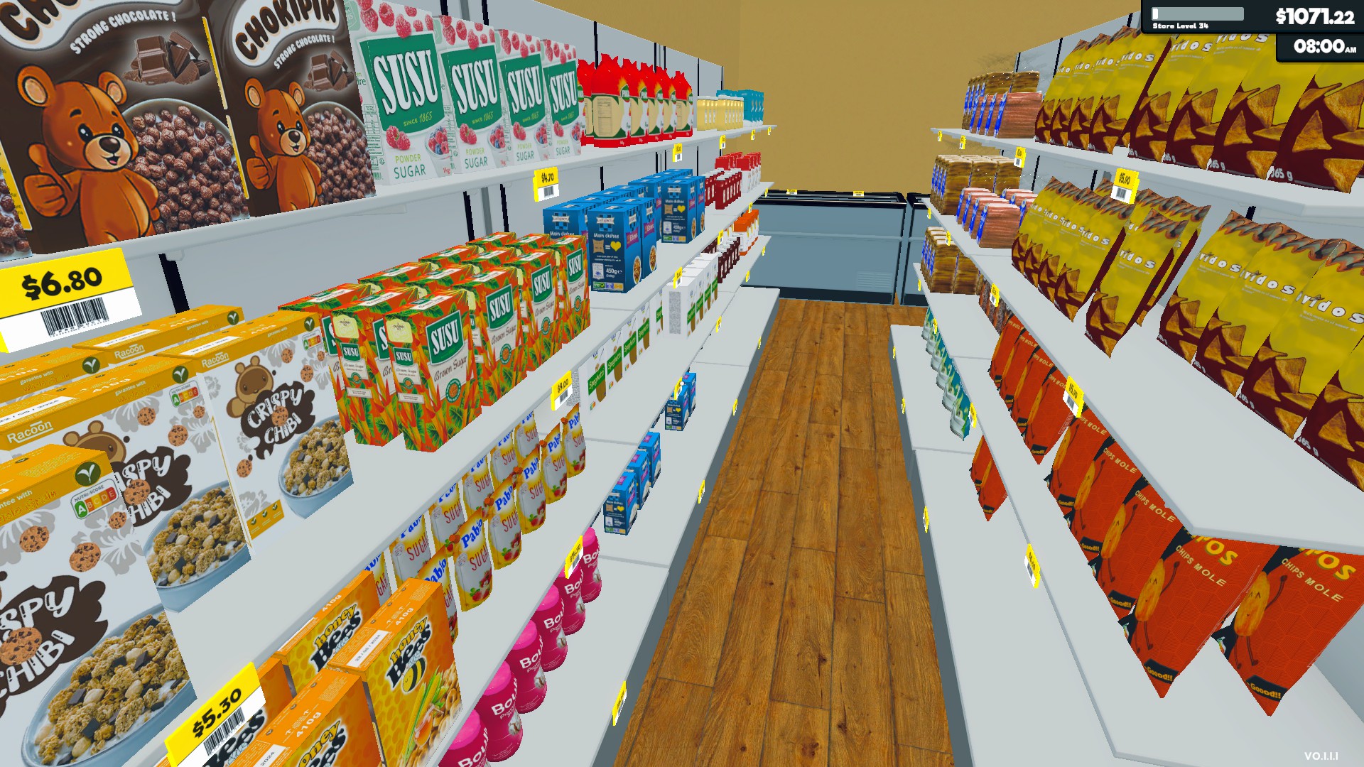 Геймплей Supermarket Simulator