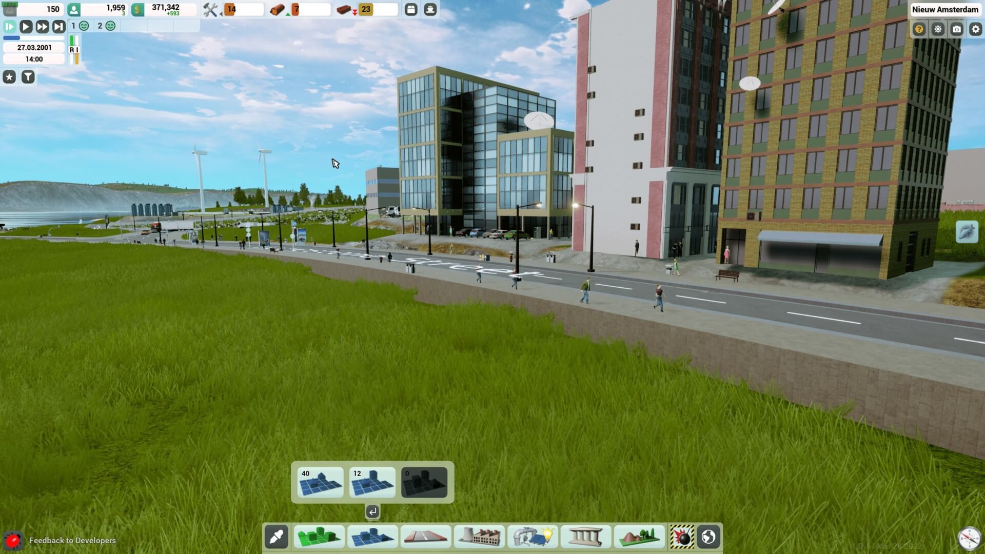 Скриншот игрового процесса Highrise City