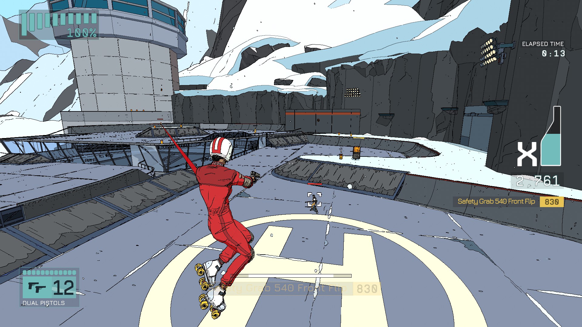 Геймплей Rollerdrome