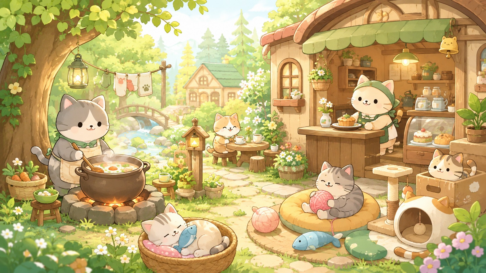 Игры, похожие на Кошки и суп