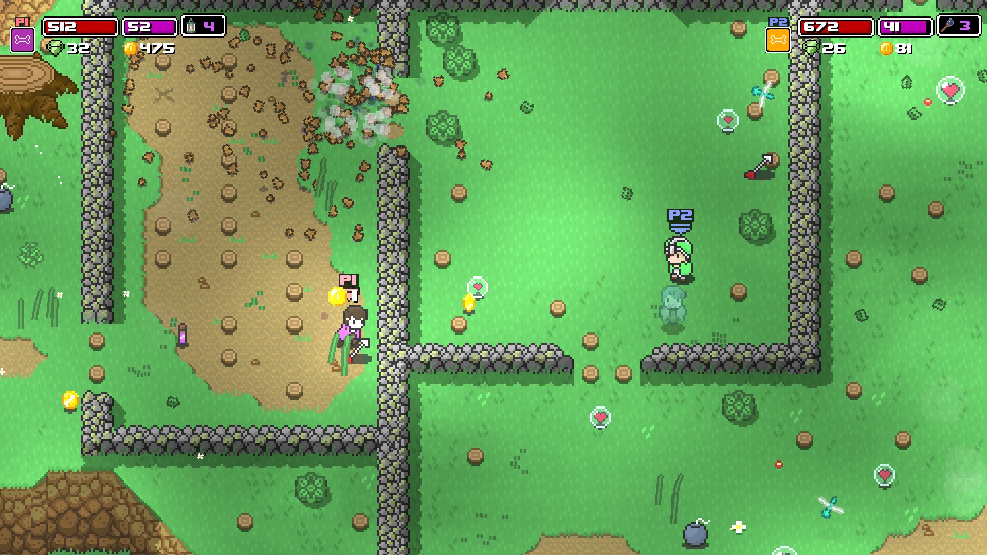 Геймплей Rogue Heroes Ruins of Tasos