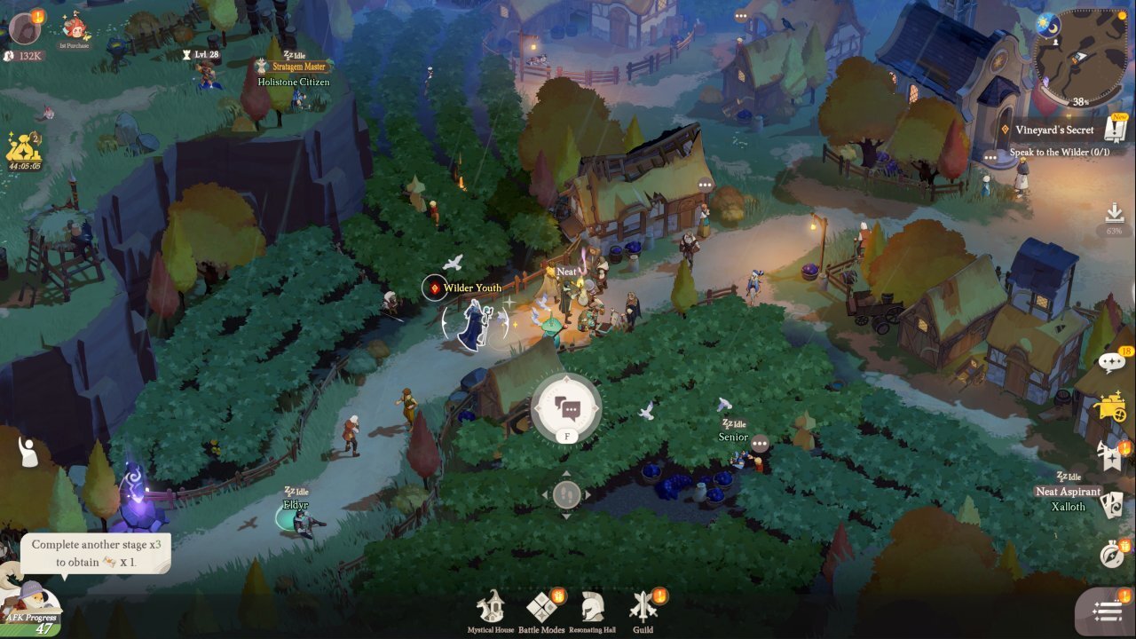 Скриншот игрового процесса AFK Journey