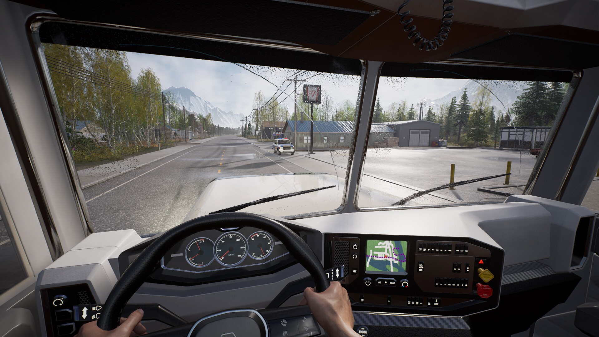Геймплей Alaskan Road Truckers