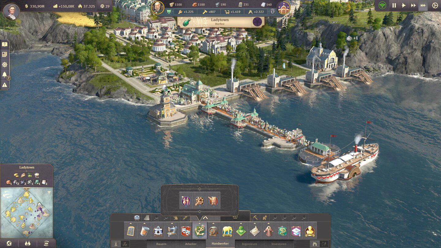 Игровой процесс Anno 1800