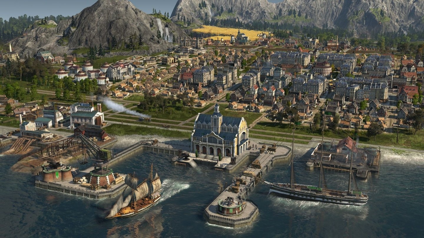 Скриншот игрового процесса Anno 1800