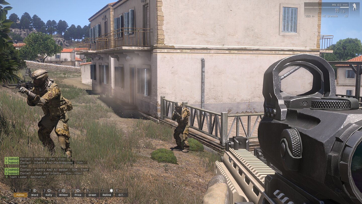 Скриншот игрового процесса Arma 3