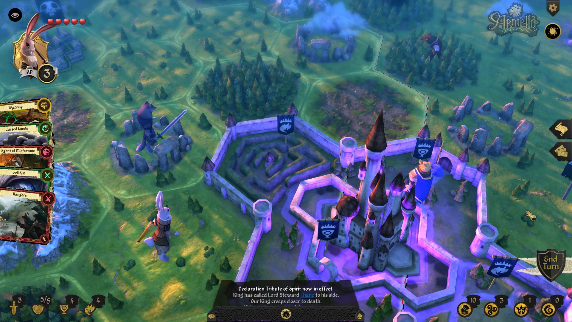 Игровой процесс Armello