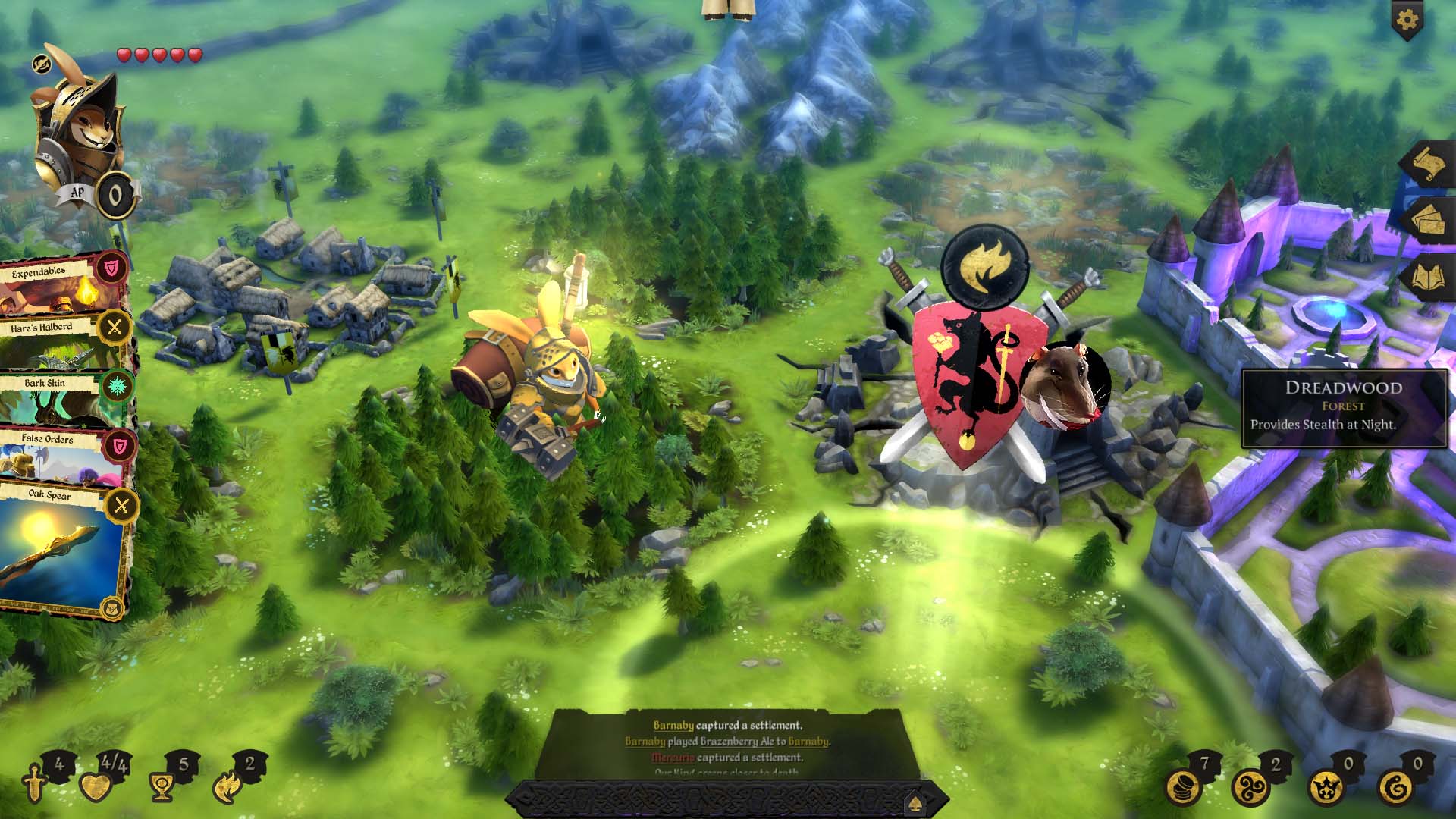 Скриншот игрового процесса Armello