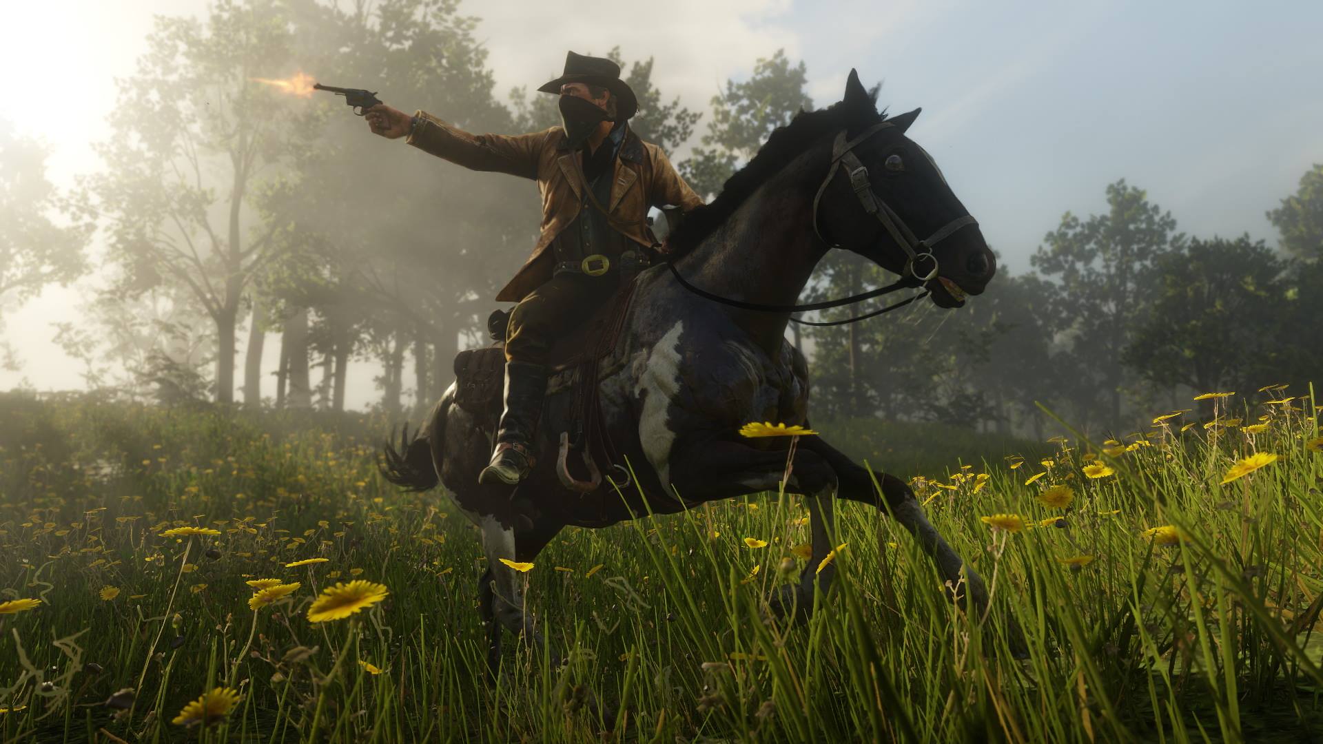 Скриншот игрового процесса Red Dead Redemption 2