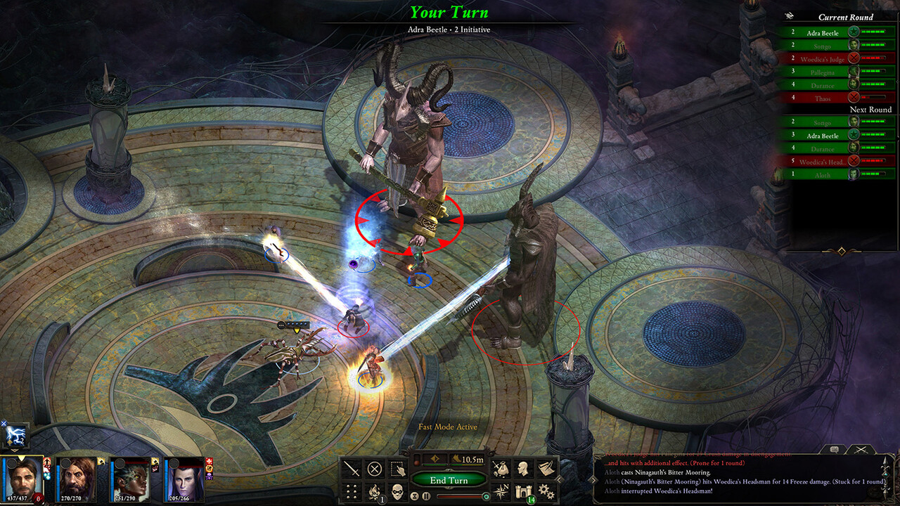 Геймплей Pillars of Eternity