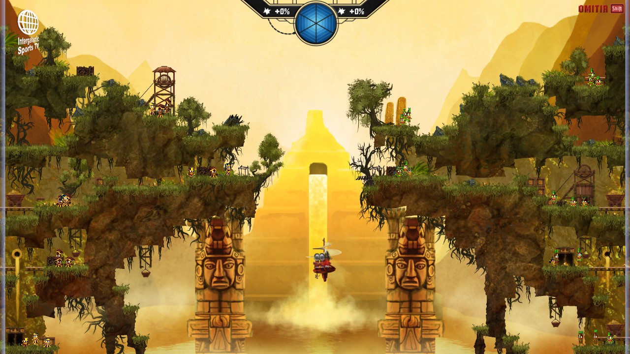 Игровой процесс Mayan Death Robots