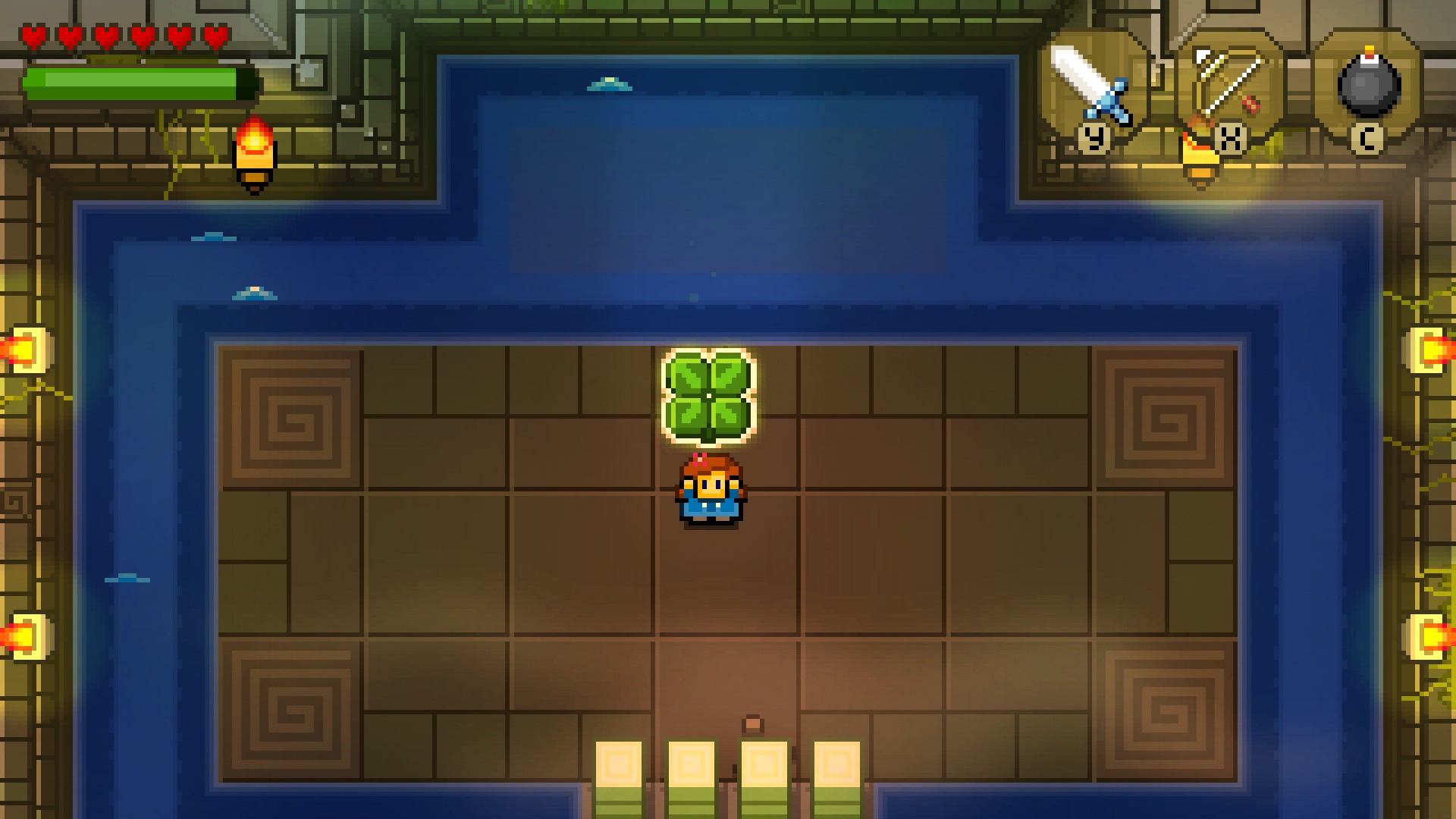 Геймплей Blossom Tales The Sleeping King