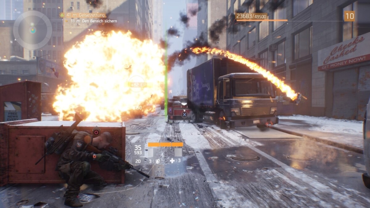 Скриншот игрового процесса Tom Clancy's The Division