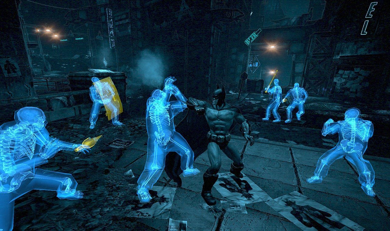 Скриншот игрового процесса Batman: Arkham City