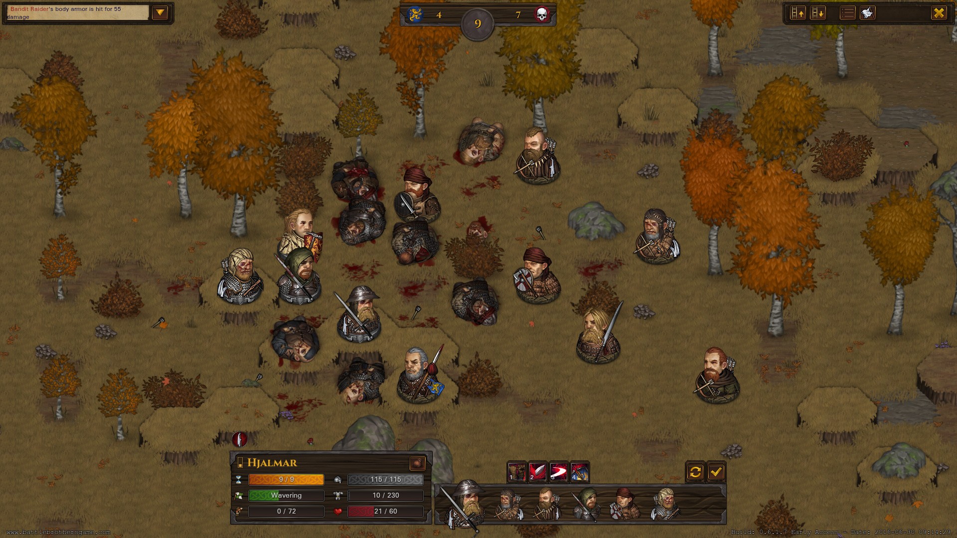 Геймплей Battle Brothers