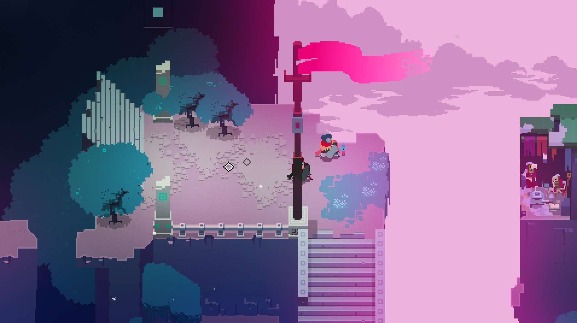 Геймплей Hyper Light Drifter