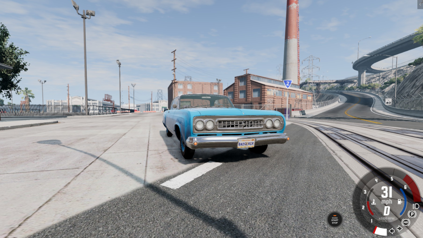 Геймплей BeamNG drive