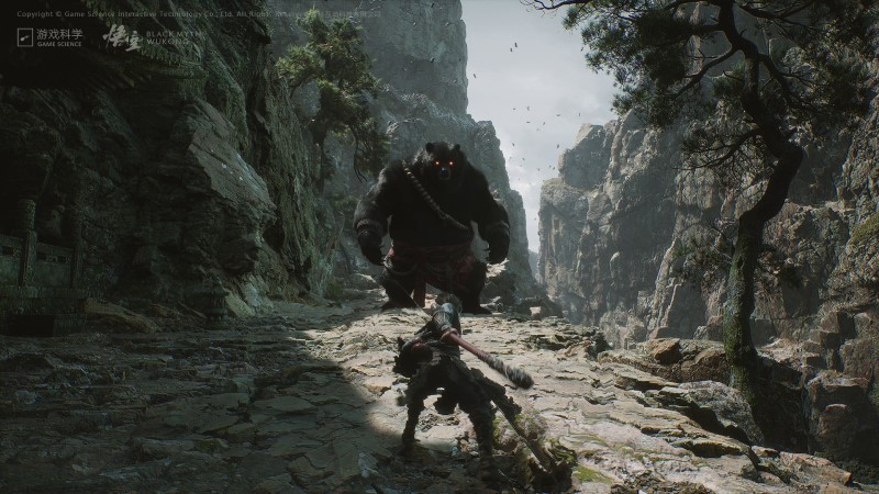 Геймплейный скриншот Black Myth Wukong
