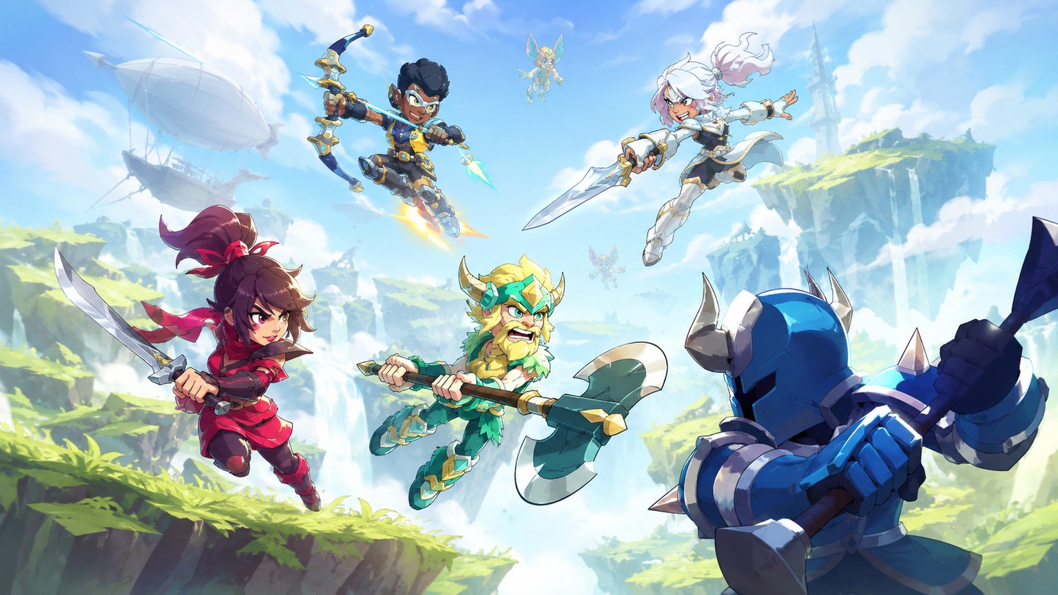 Игры, похожие на Brawlhalla