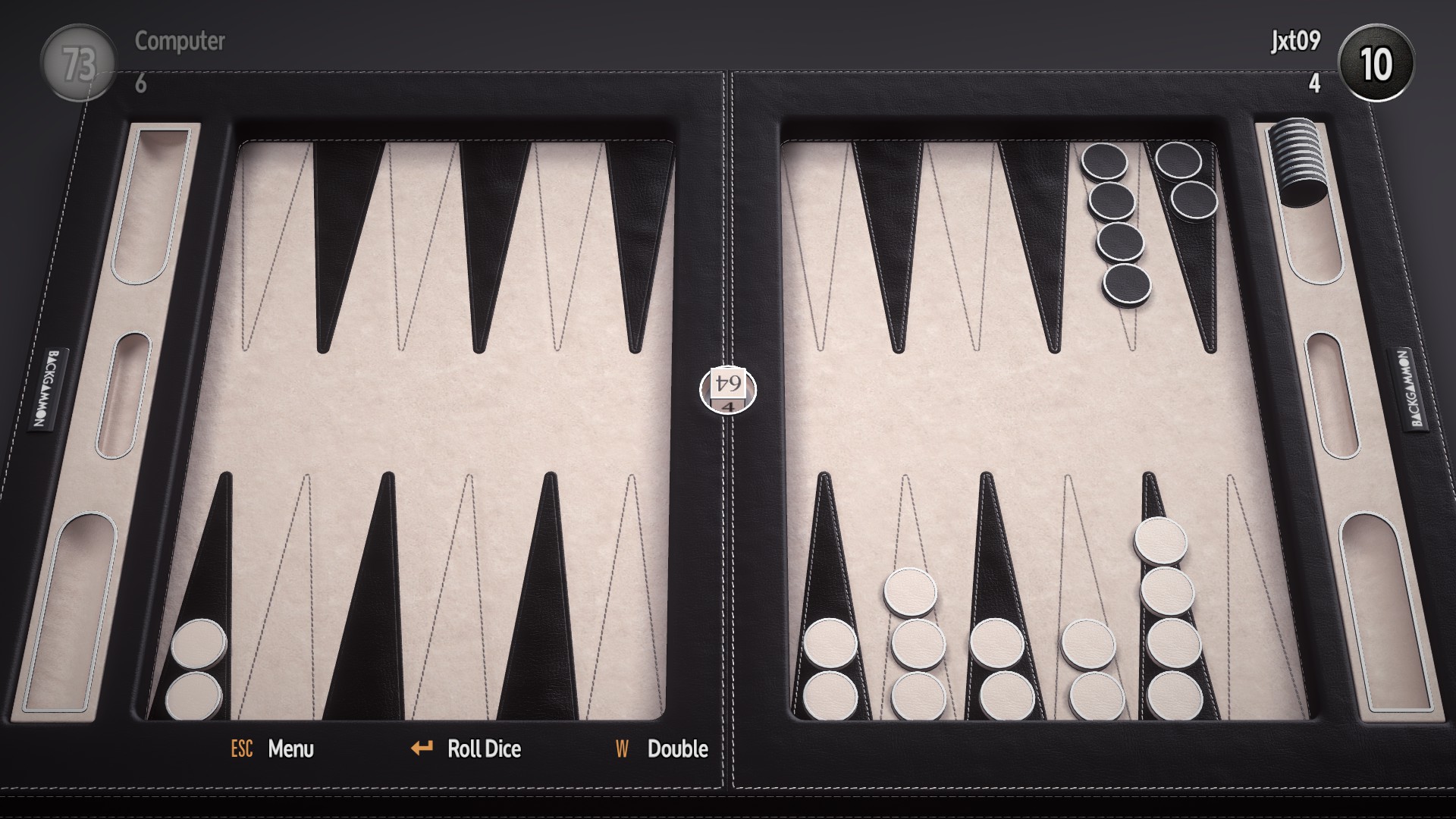 Скриншот игрового процесса Backgammon Blitz
