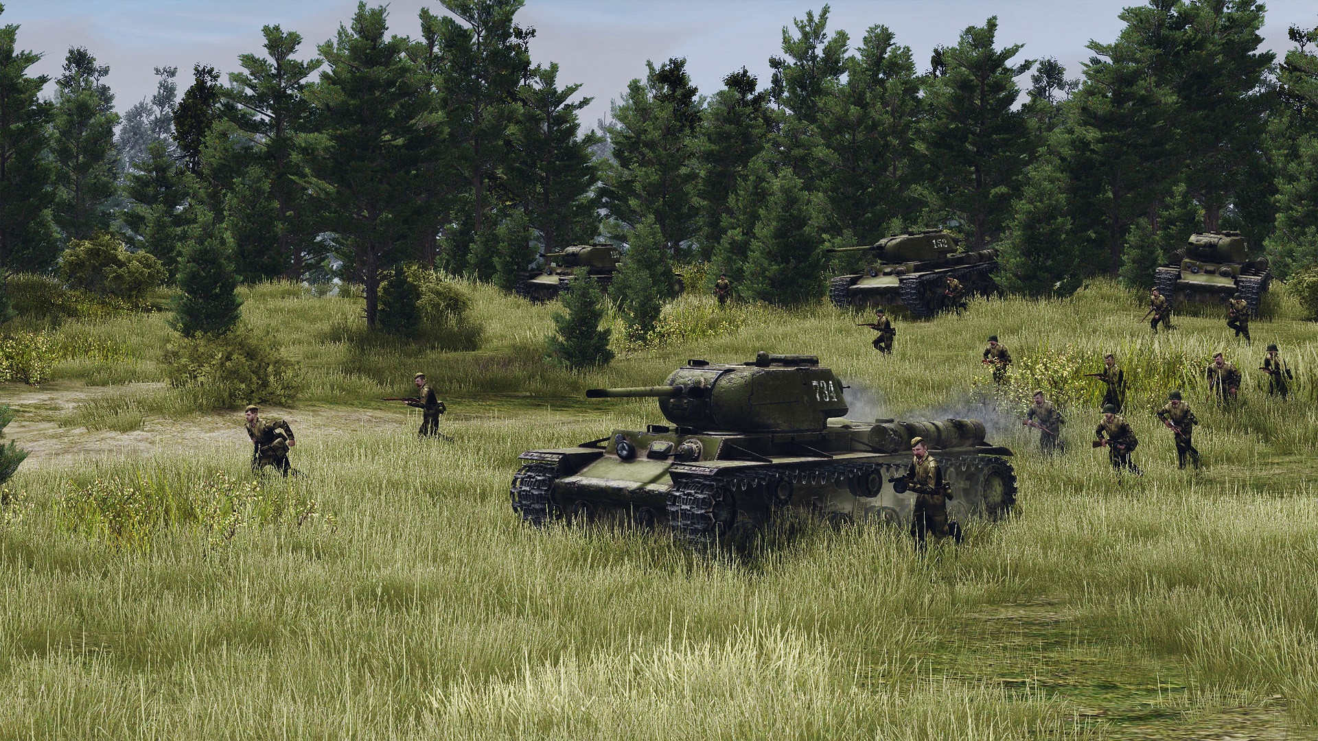 Скриншот игрового процесса Call to Arms - Gates of Hell: Ostfront