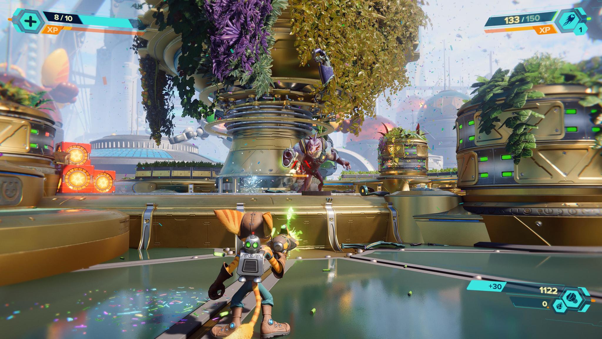 Геймплей Ratchet & Clank: Rift Apart