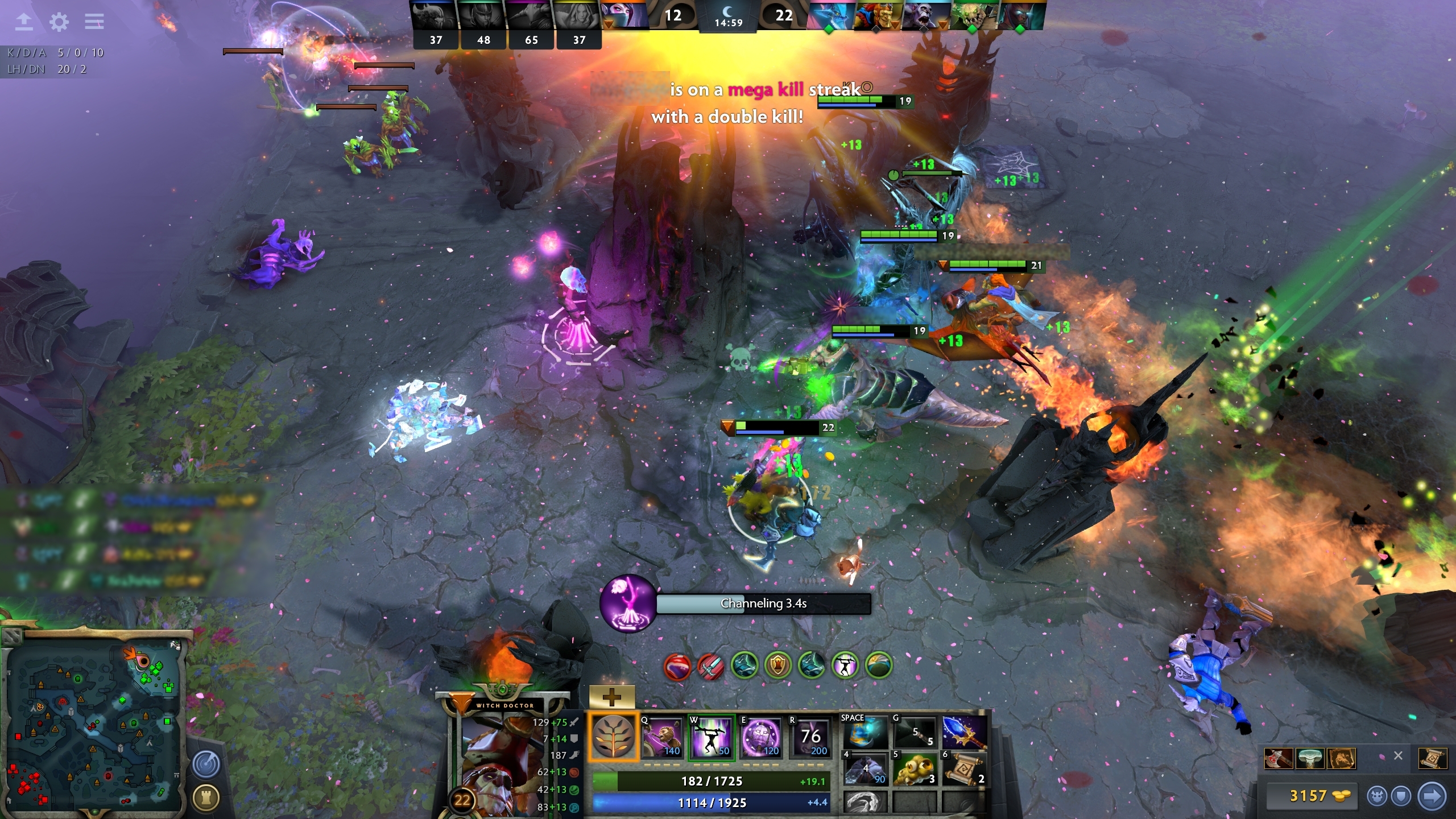 Скриншот игрового процесса Dota 2