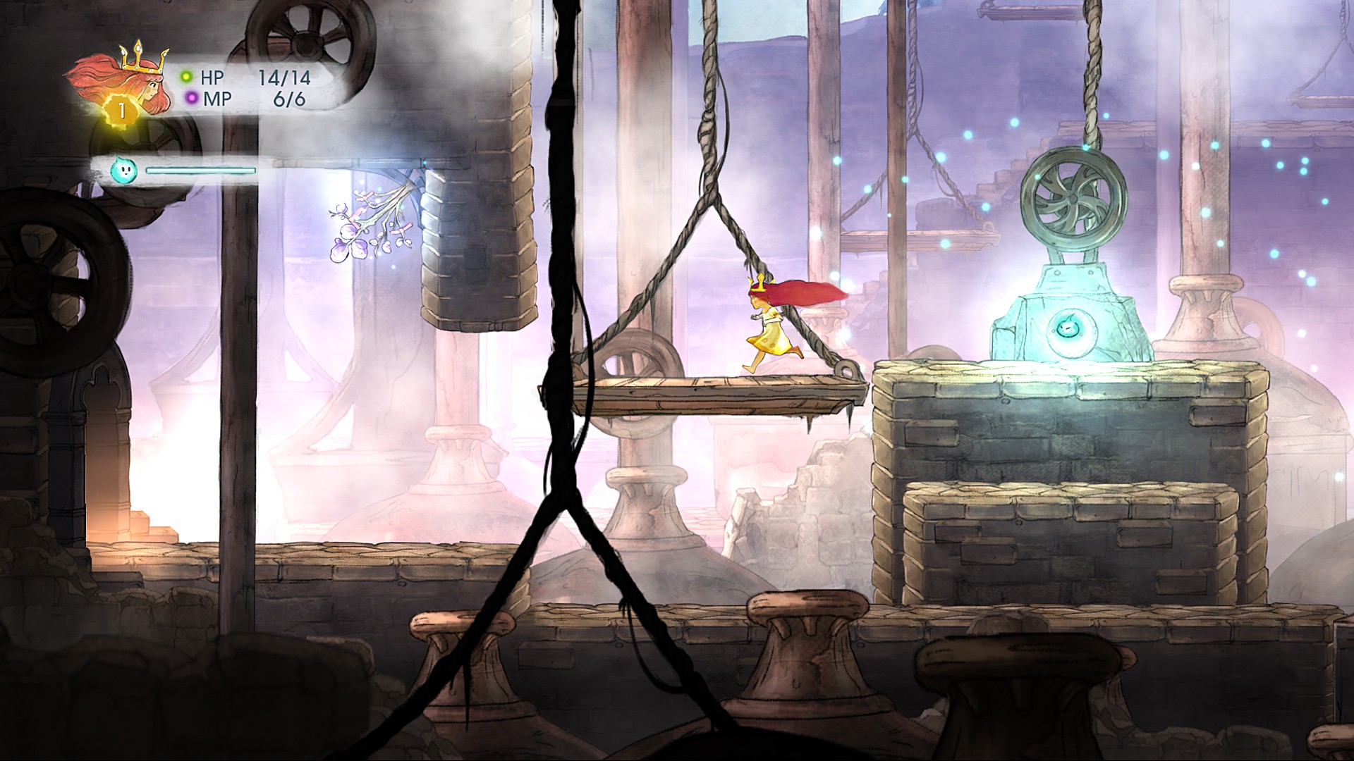 Скриншот Child of Light