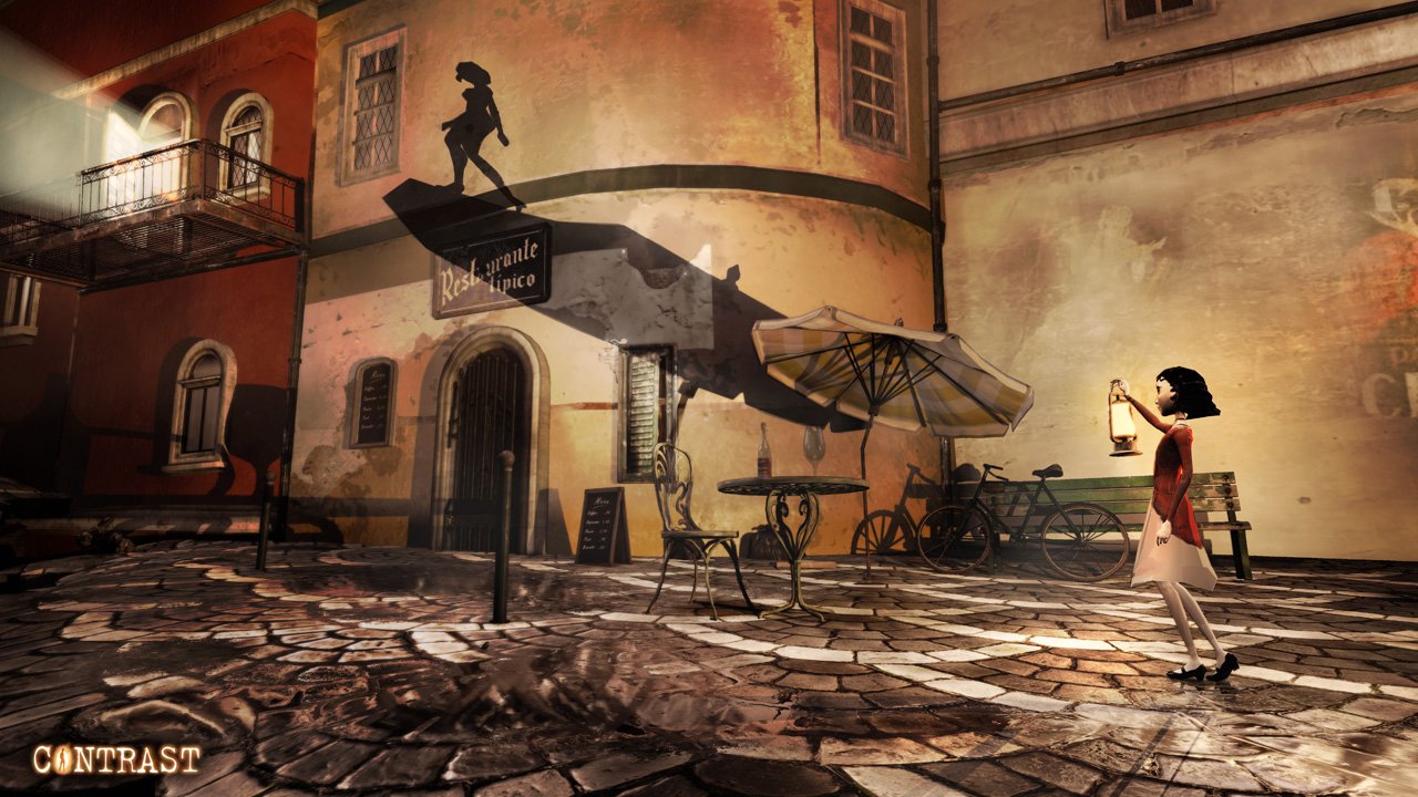 Скриншот игрового процесса Contrast