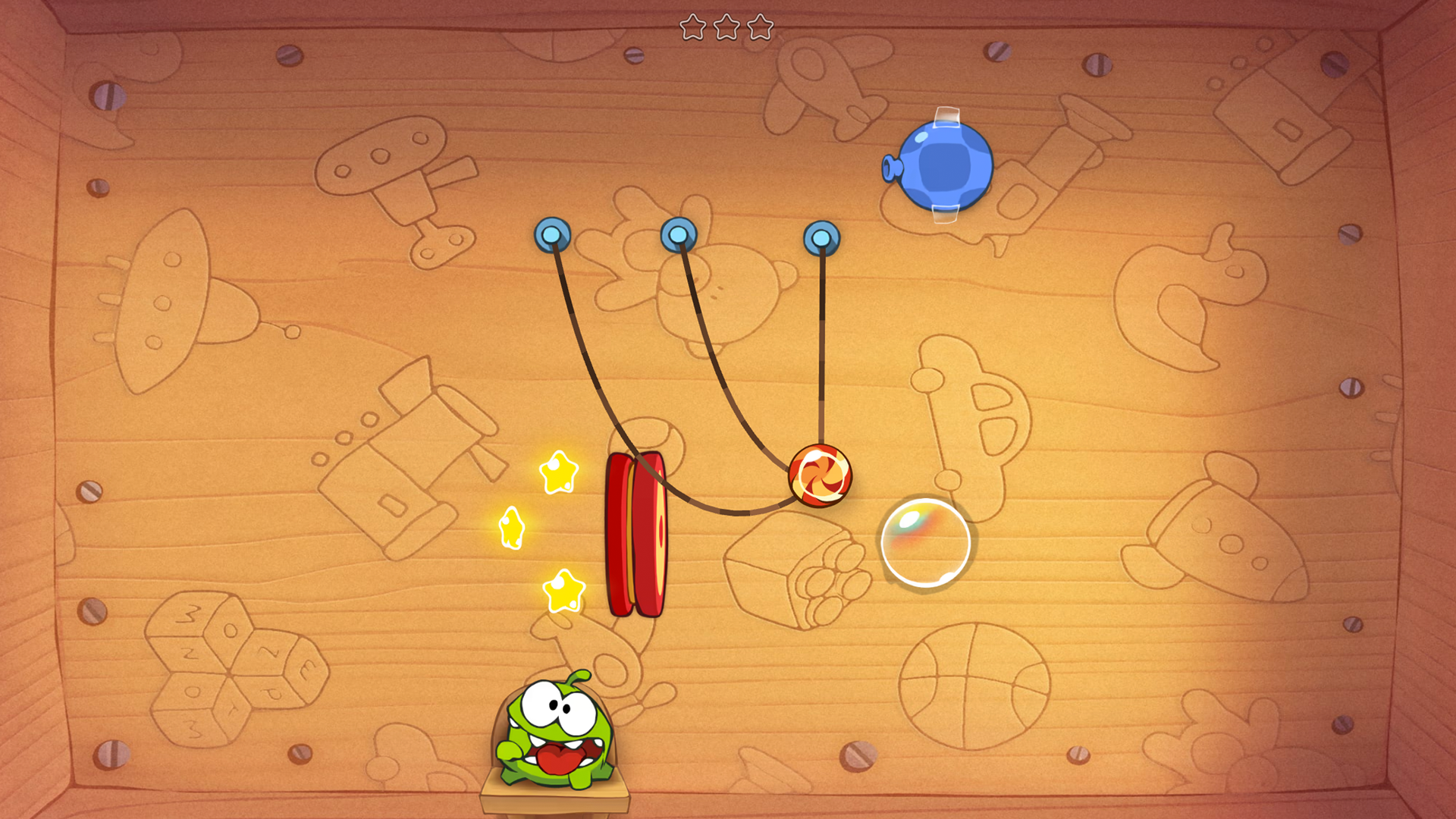 Игровой процесс Cut the Rope