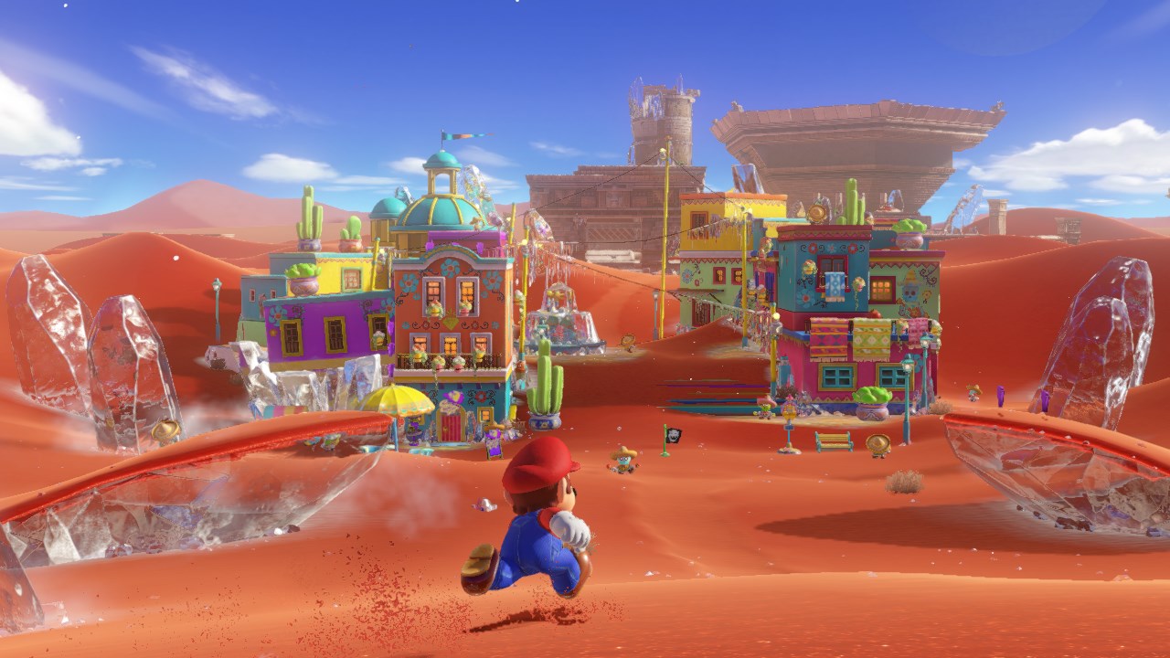 Геймплей Super Mario Odyssey