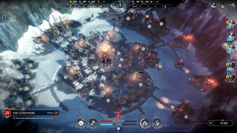 Геймплей Frostpunk