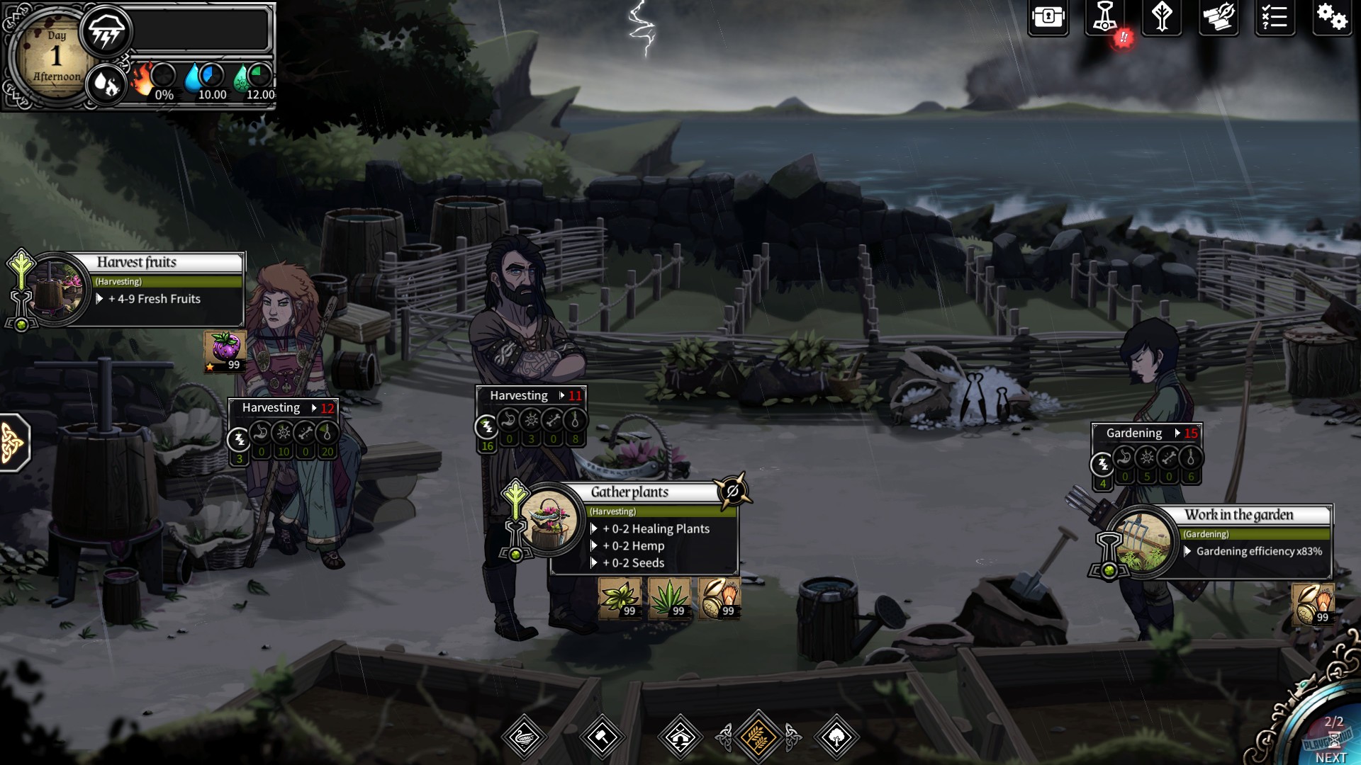 Скриншот игрового процесса Dead In Vinland
