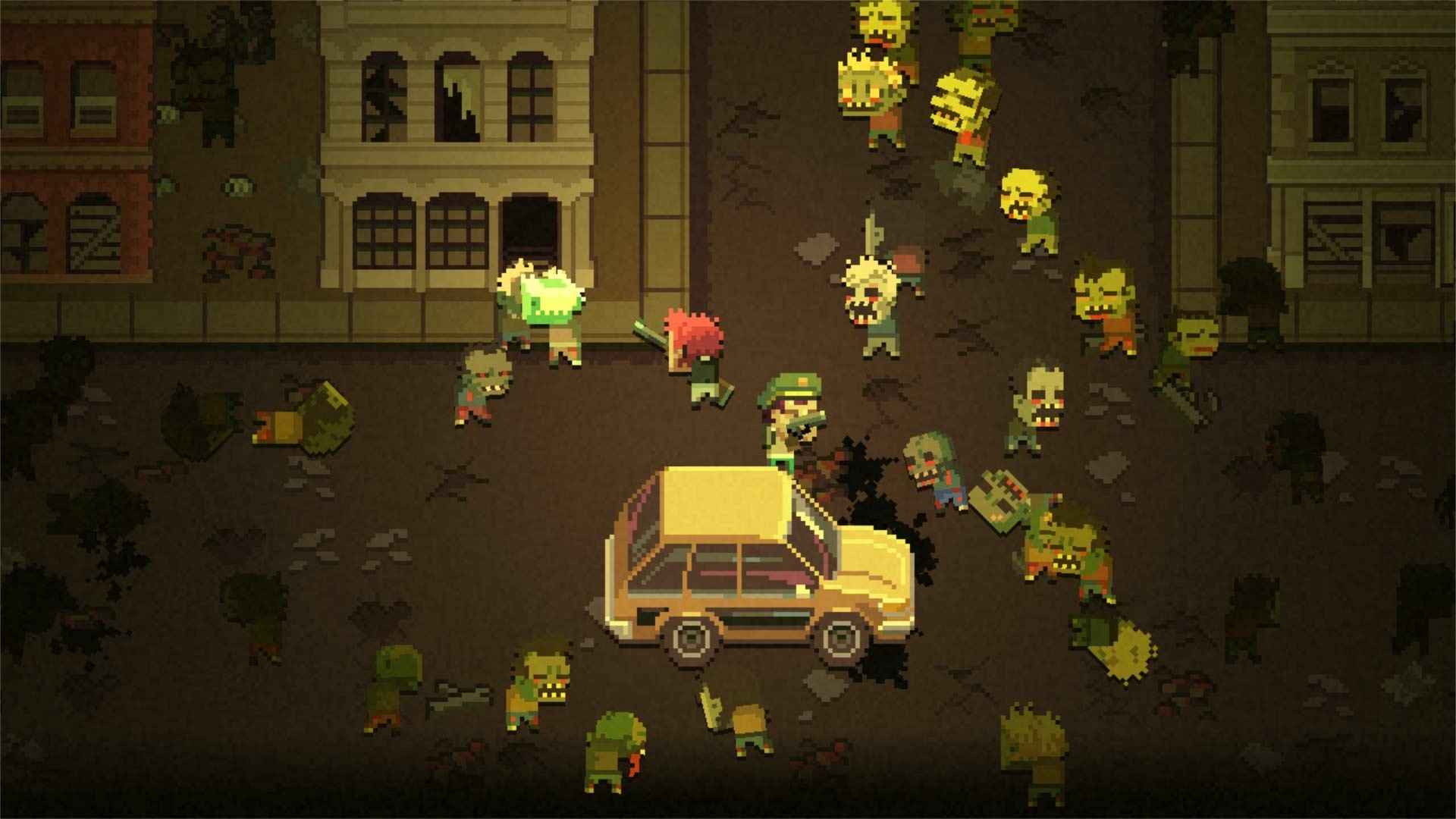 Геймплей Death Road to Canada