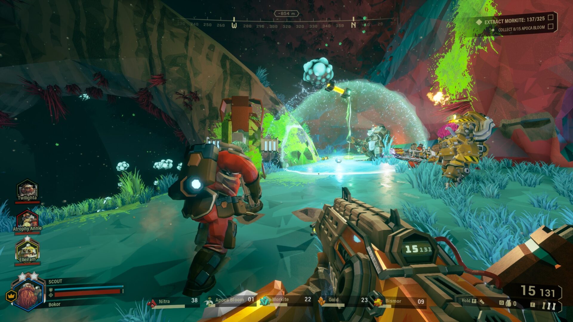 Скриншот игрового процесса Deep Rock Galactic