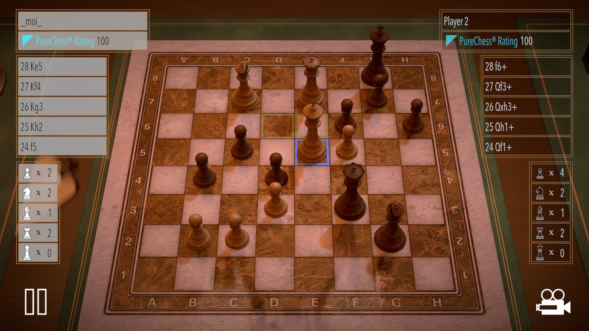Скриншот игрового процесса Pure Chess