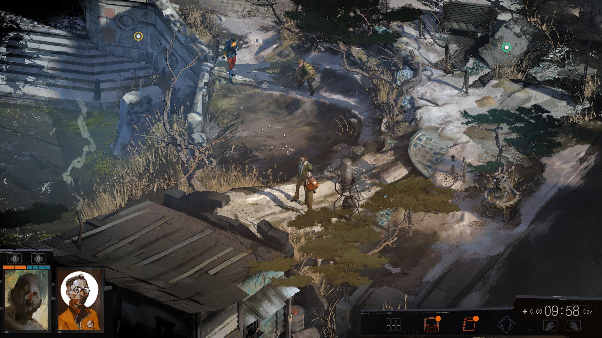 Скриншот игрового процесса Disco Elysium