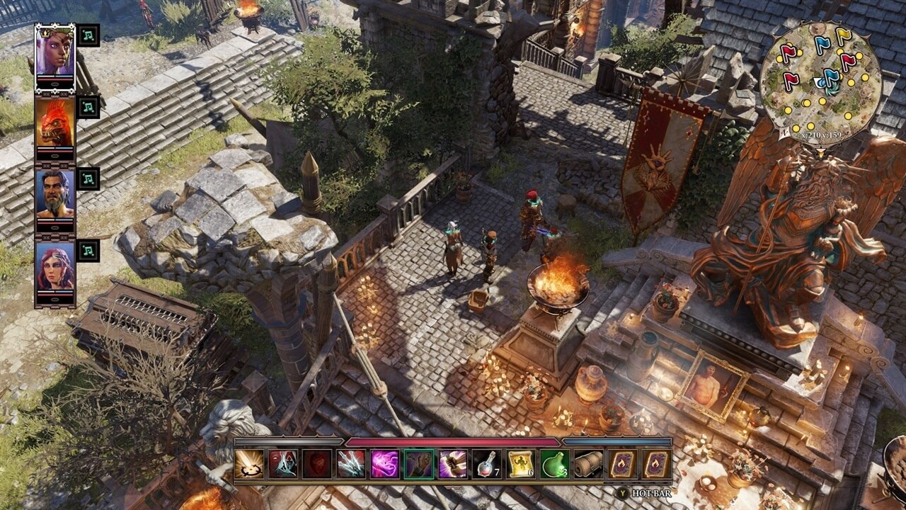 Скриншот игрового процесса Divinity Original Sin II