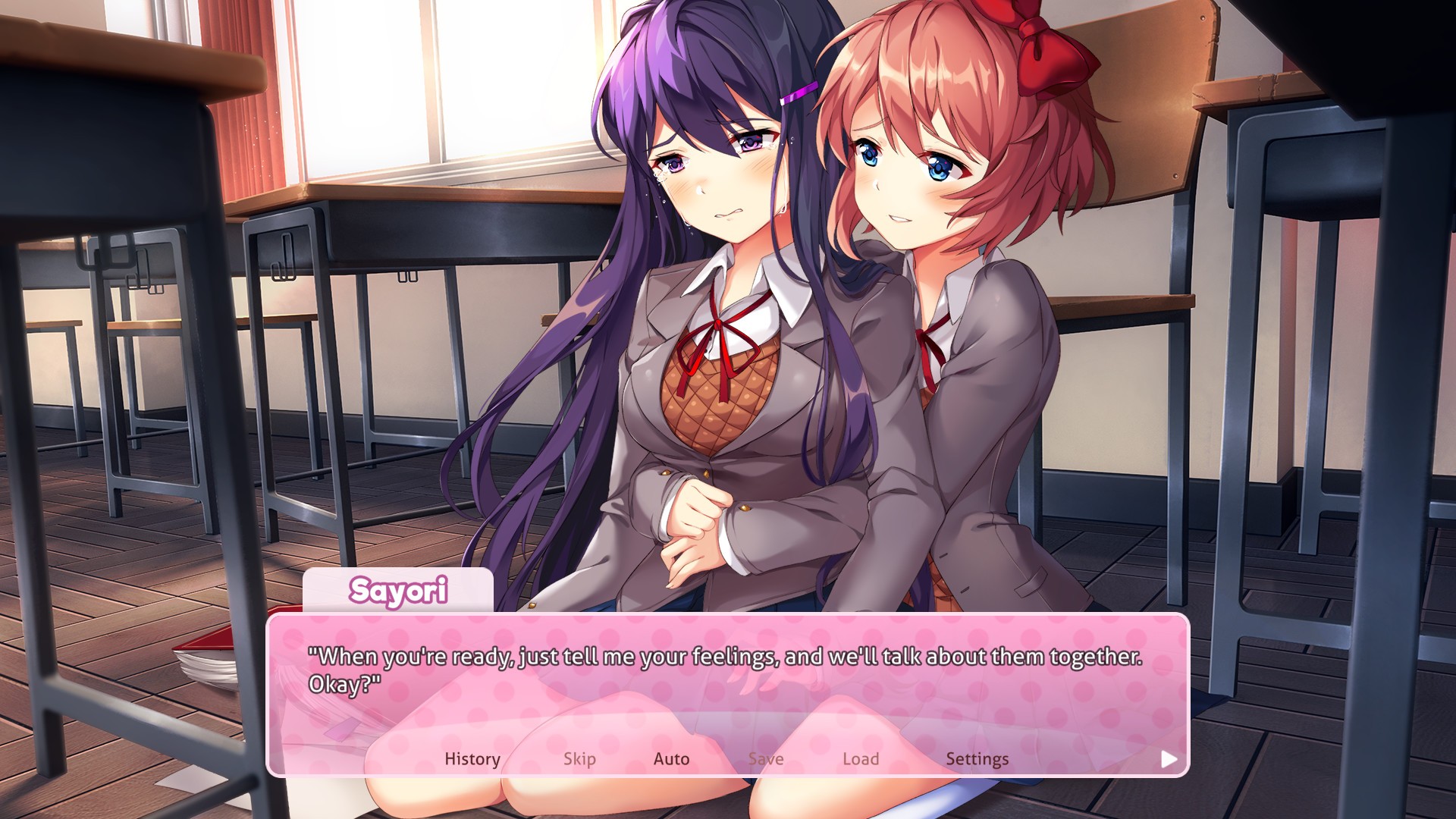 Геймплей Doki Doki Literature Club Plus