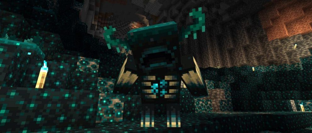 Скриншот игрового процесса Minecraft