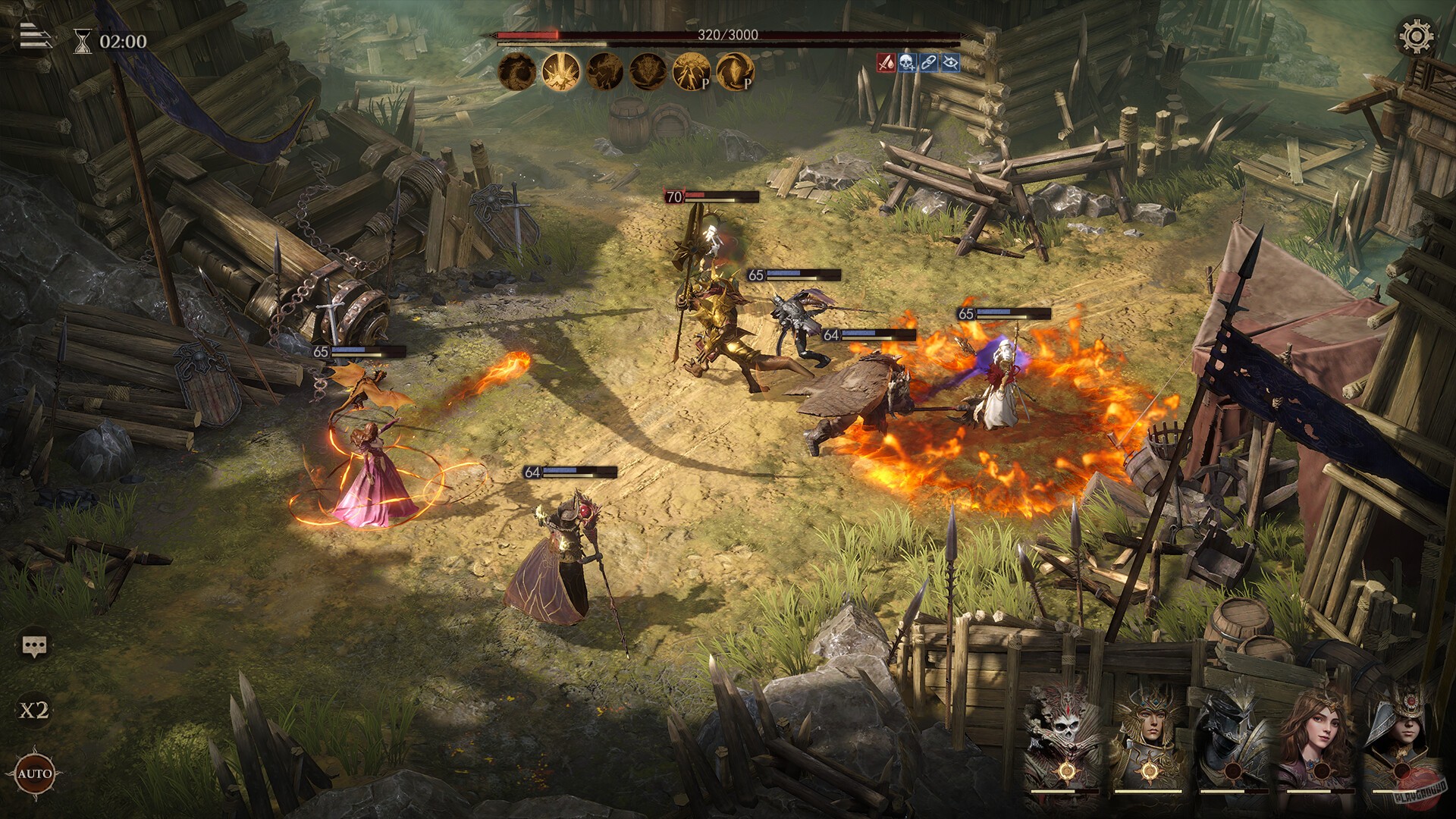 Скриншот игрового процесса Dragonheir Silent Gods