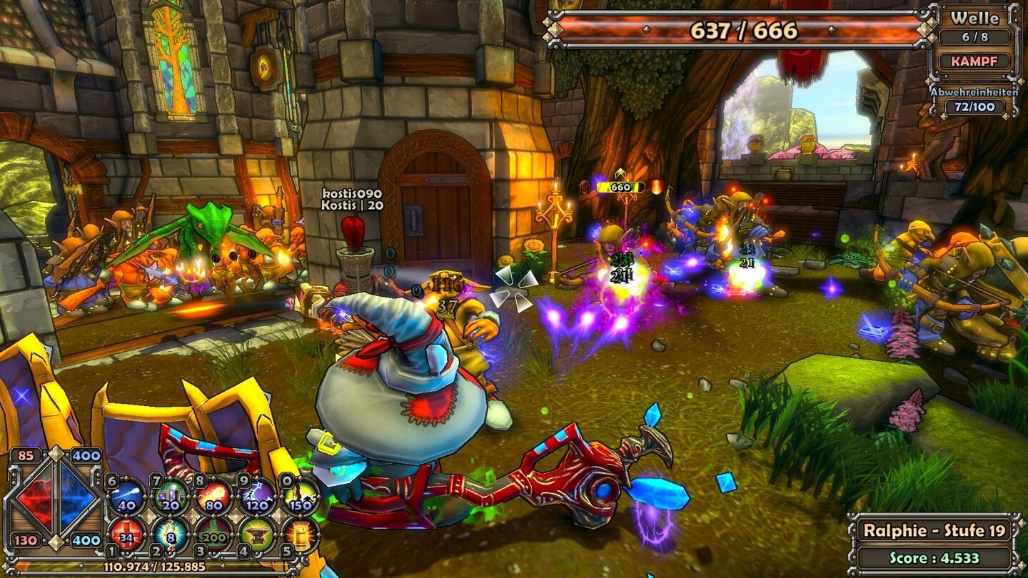 Игровой процесс Dungeon Defenders