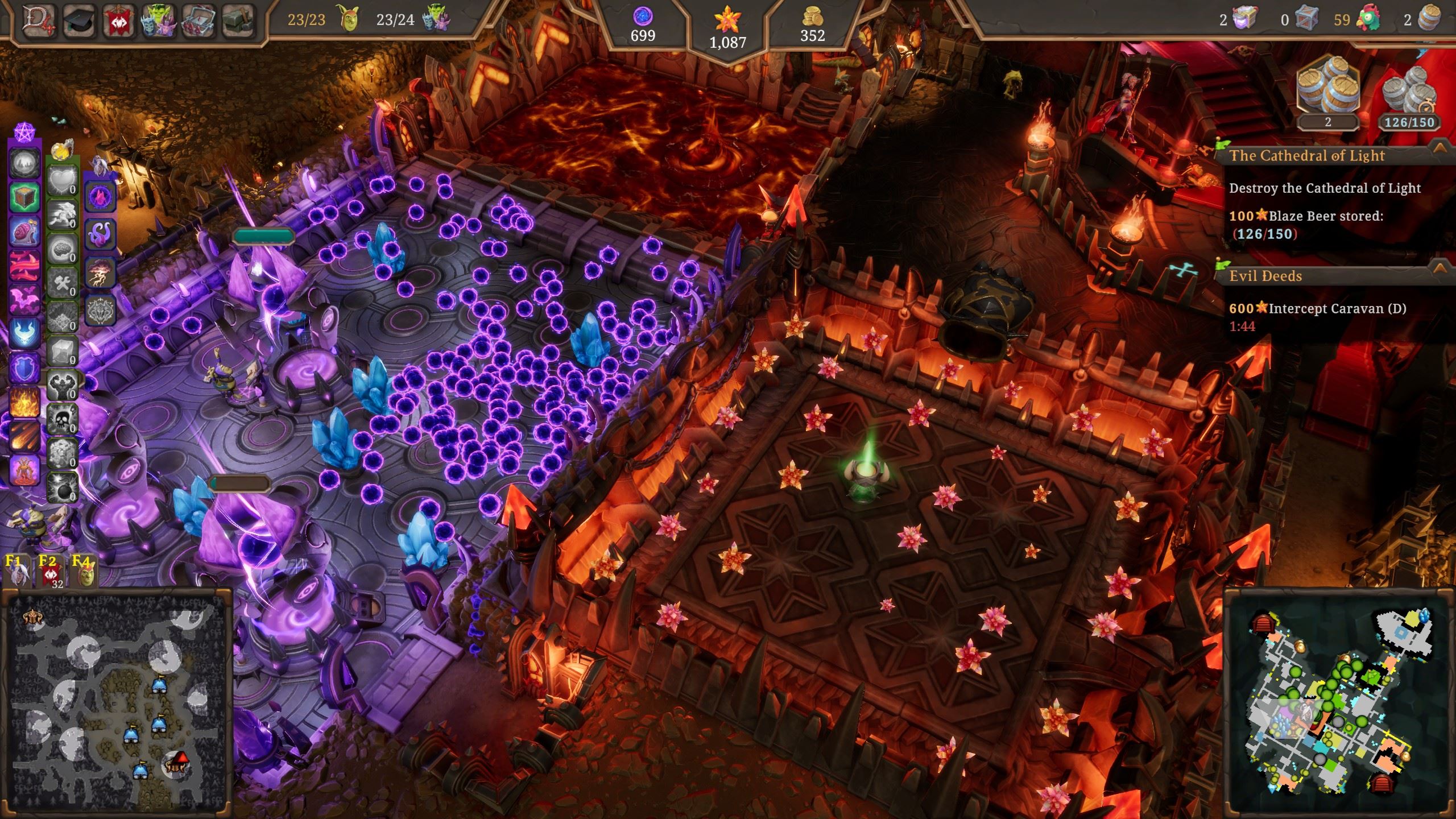 Геймплей Dungeons 4