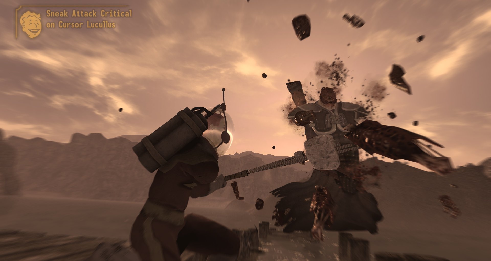 Скриншот игрового процесса Fallout New Vegas