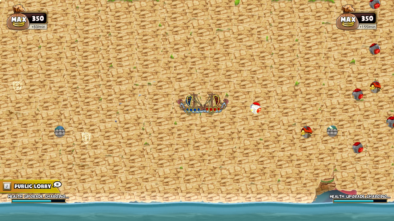 Игровой процесс Cannon Brawl