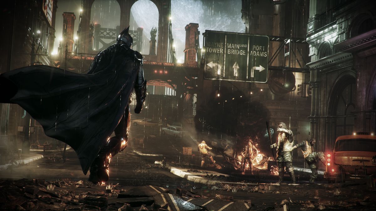 Геймплейный скриншот Batman Arkham Knight
