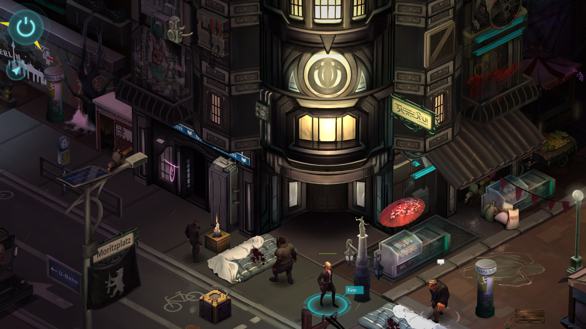 Скриншот игрового процесса Shadowrun Dragonfall Directors Cut
