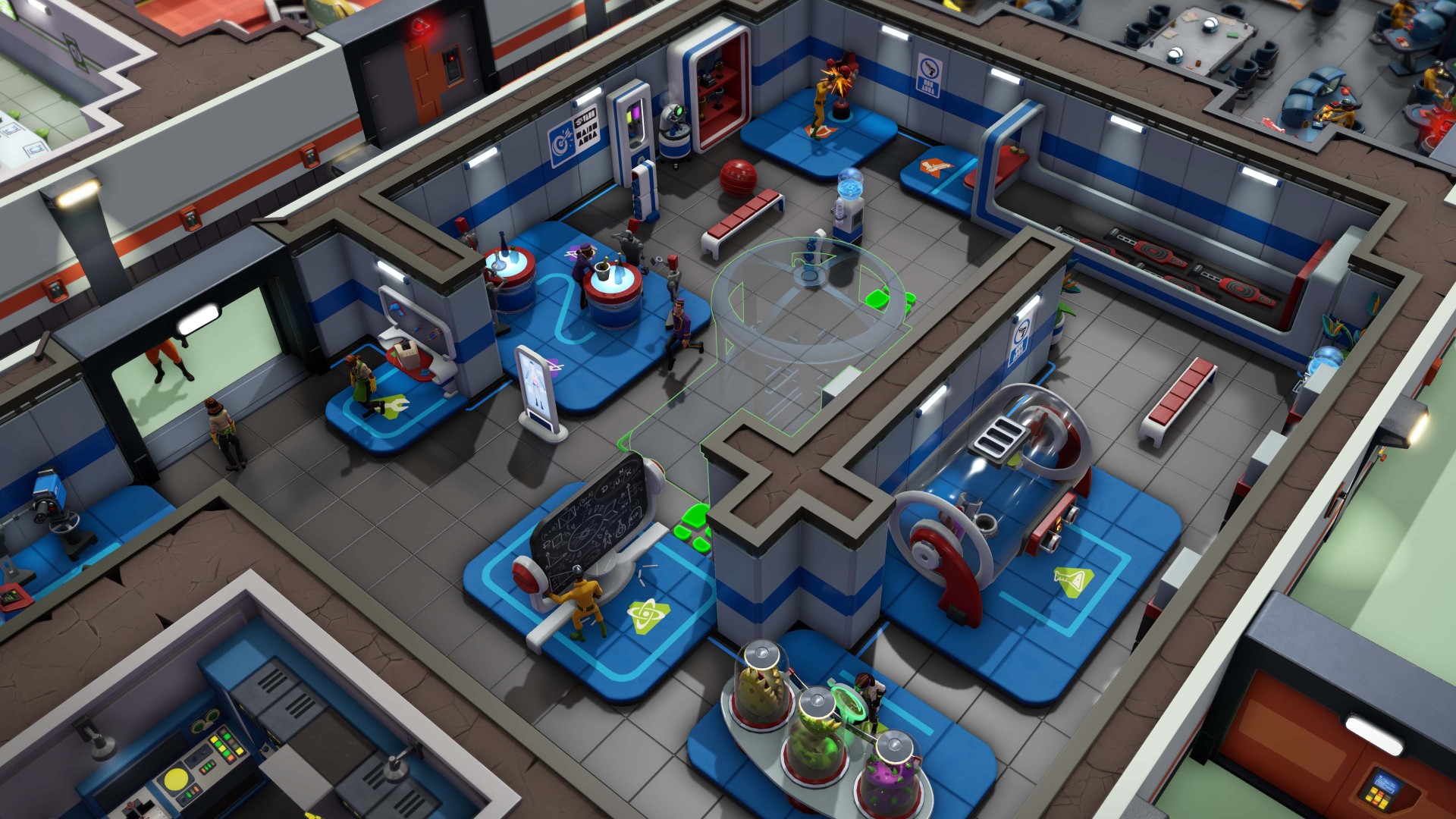 Игровой процесс Evil Genius 2 World Domination