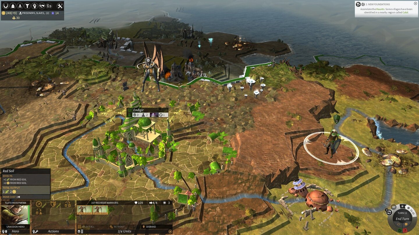 Скриншот игрового процесса Endless Legend